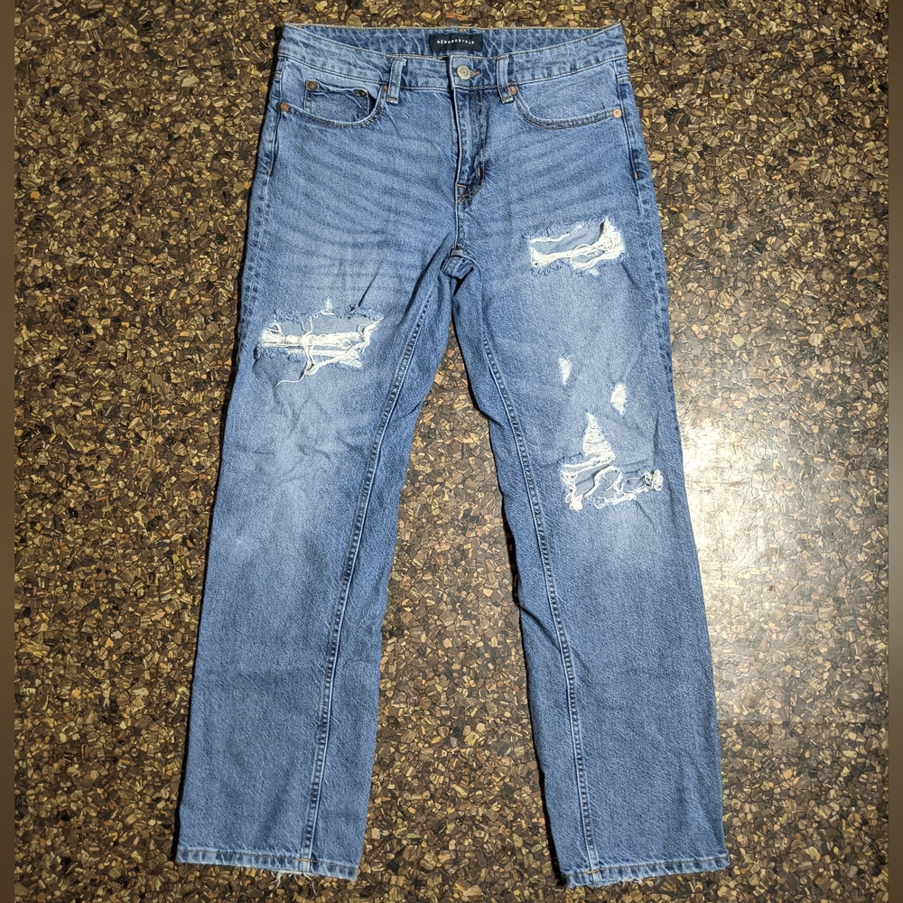 90s Skater Style Blue Jeans